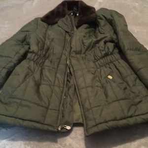NWOT Buffalo David Bitton Puffer jacket. Sage. M